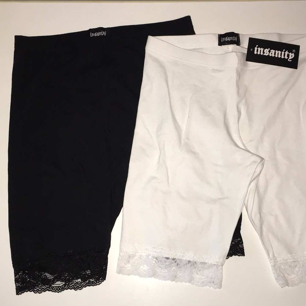 ModCloth Lace trim shorts